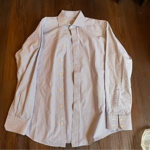 Charles Tyrwhitt Slim Fit Houndstooth Dress Shirt